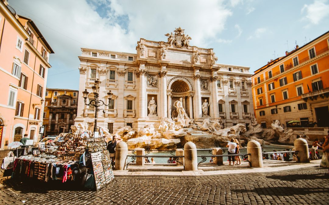 The Trevi Fountain is one of the top attractions in Rome