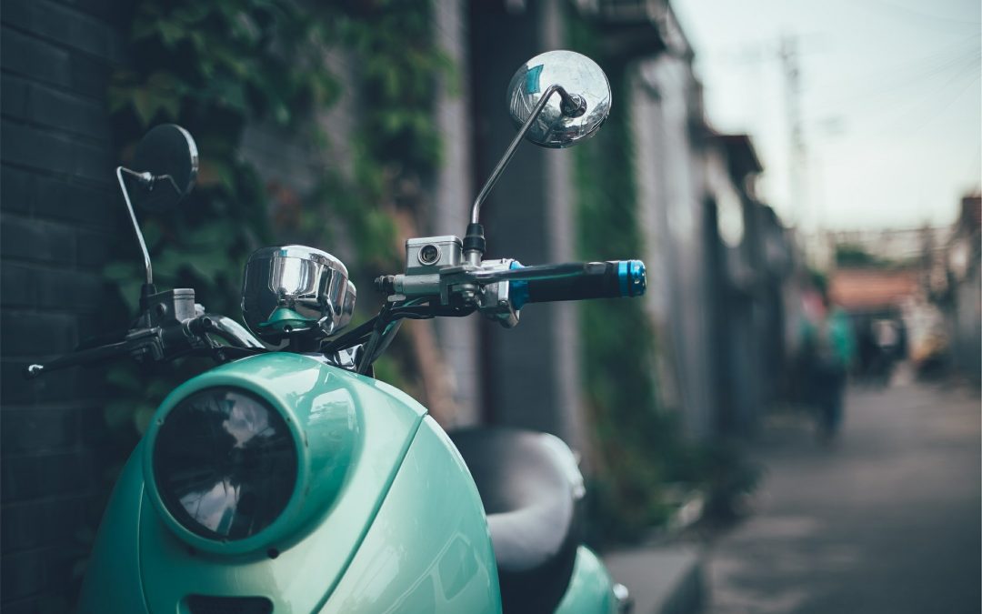 Scooting around the city of Rome