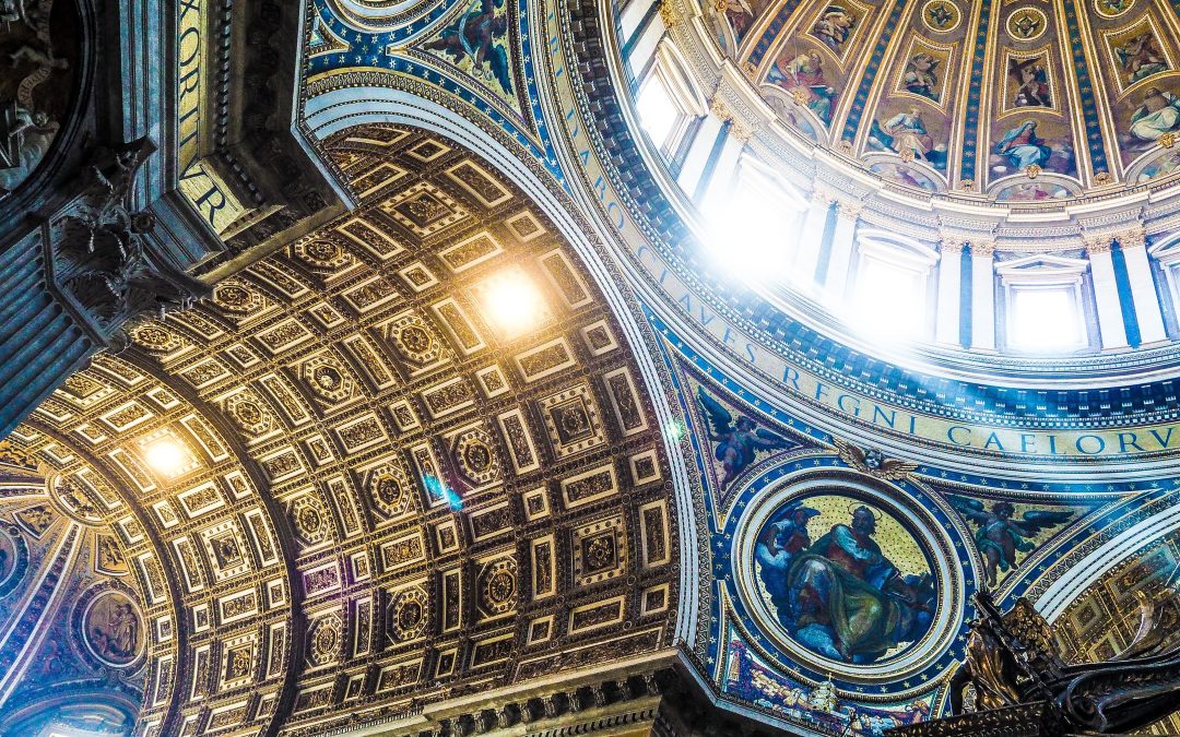 Marvel at St. Peter Basilica’s Ceilings