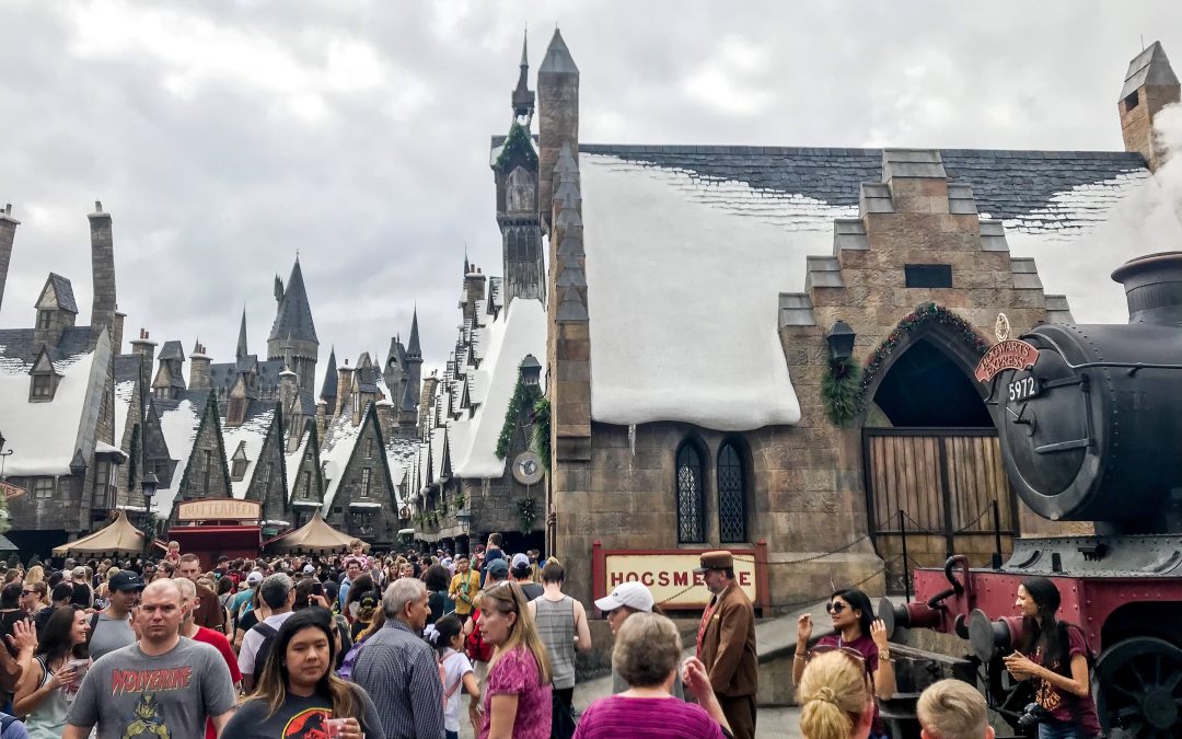 Visiting the Universal Orlando Theme Parks during Christmas Break